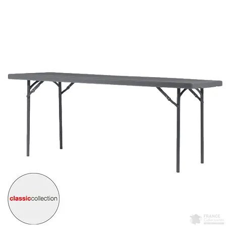 Table pliante plastique 183 x 76 cm "Classic Collection"