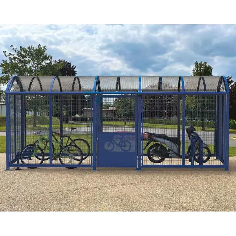 Abri vélos et motos voûte sécurisé XL – Image 3