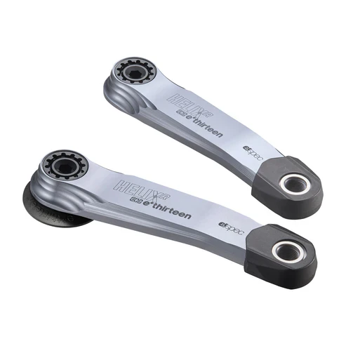 Manivelles VAE E.THIRTEEN E-SPEC HELIX RACE ALLOY pour moteur SRAM DUB Argent