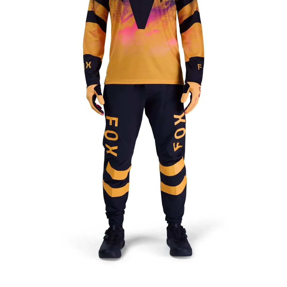 Pantalon FOX RANGER KAIROS Noir/Orange – Image 3