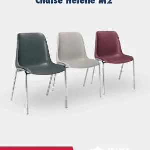 Promo Chaises coque plastique empilable M2 Ø 22 mm Promo Chaises coque plastique empilable M2 Ø 22 mm
