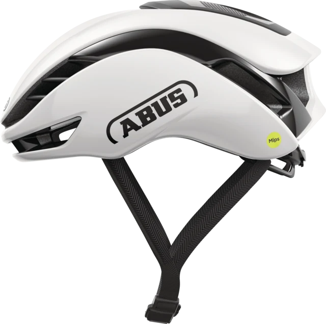 Casque Route ABUS GAMECHANGER 2.0 MIPS Shiny Blanc – Image 2