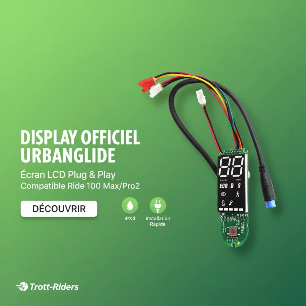 Display Urbanglide Ride 100 Max Pro2 36V LCD IPX4