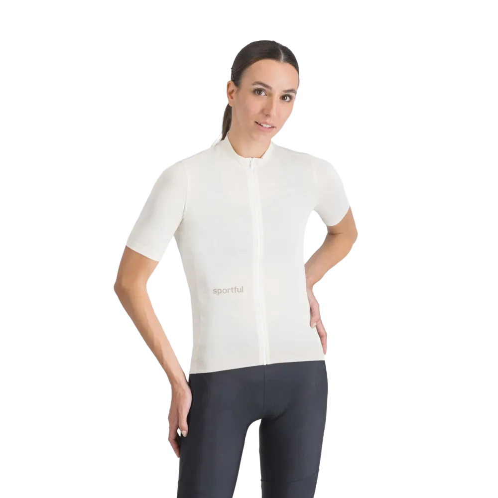 Maillot SPORTFUL CLASSIC Manches Courtes Femme Crème