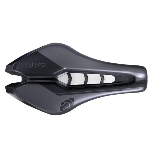 Selle PRO TSA TT/Tri 1.2 STEALTH AERO 132mm Rails Inox Noir – Image 3