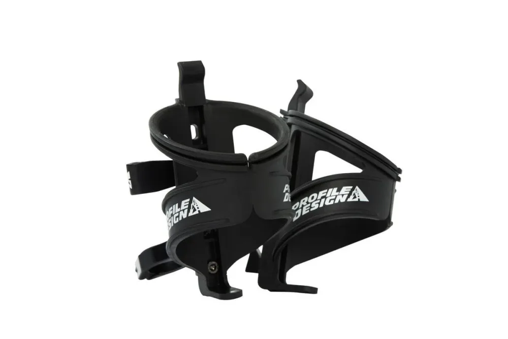 Porte-Bidon Double de Selle PROFILE DESIGN AQUA RACK II Noir – Image 2