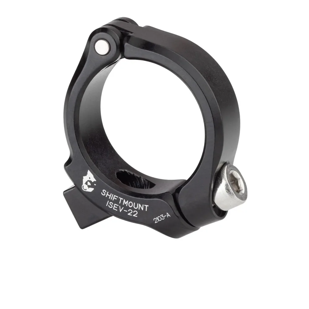Adaptateur de Fixation WOLF TOOTH ShiftMount ISII – 22 Shimano I-SPEC EV Shifter > Cintre 22.2 mm Adaptateur de Fixation WOLF TOOTH ShiftMount ISII – 22 Shimano I-SPEC EV Shifter > Cintre 22.2 mm