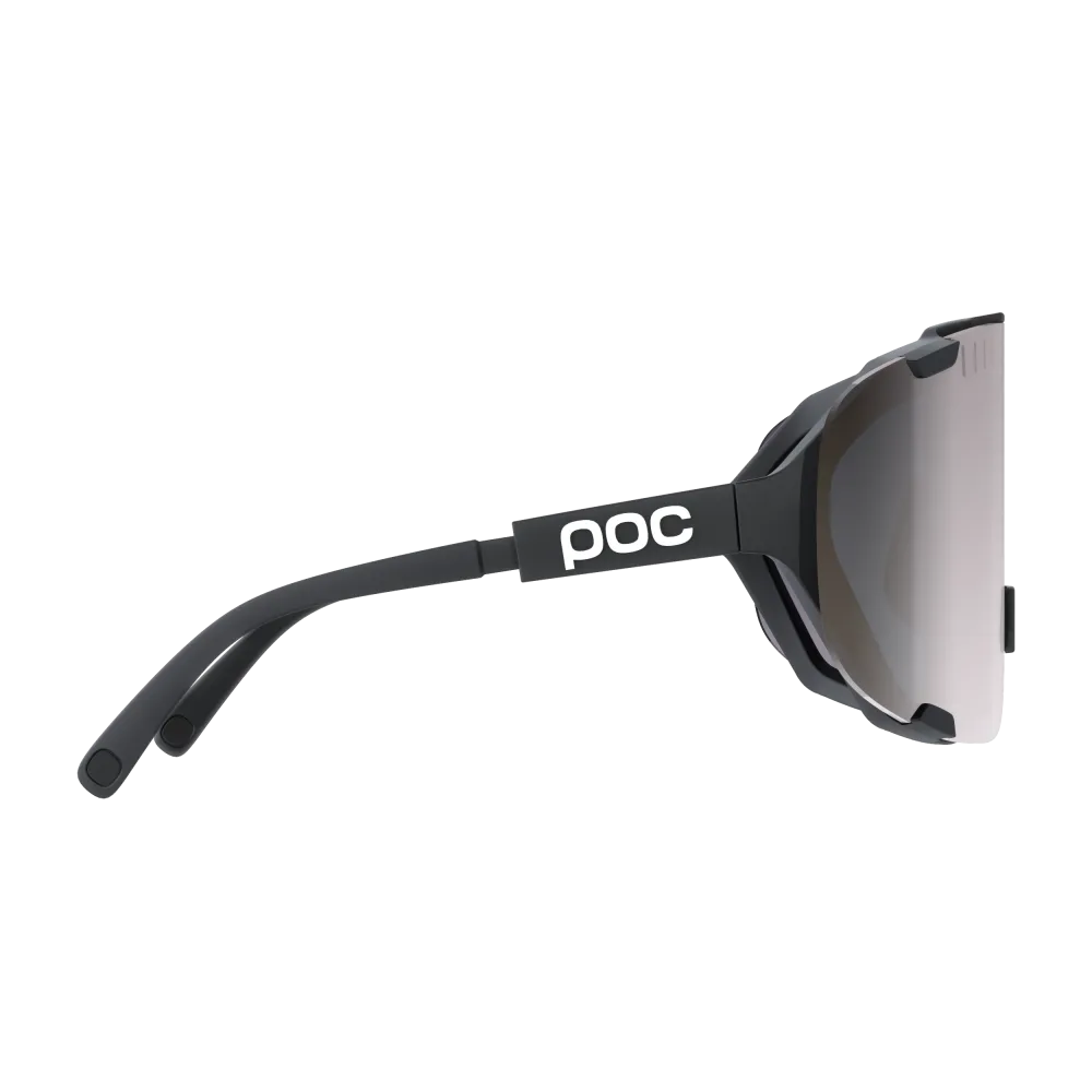 Lunettes POC DEVOUR WF + Noir Verre Clarity Road Sunny Silver – Image 3