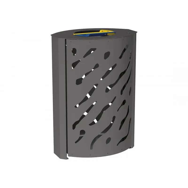 Corbeille venise tri selectif 2x60l