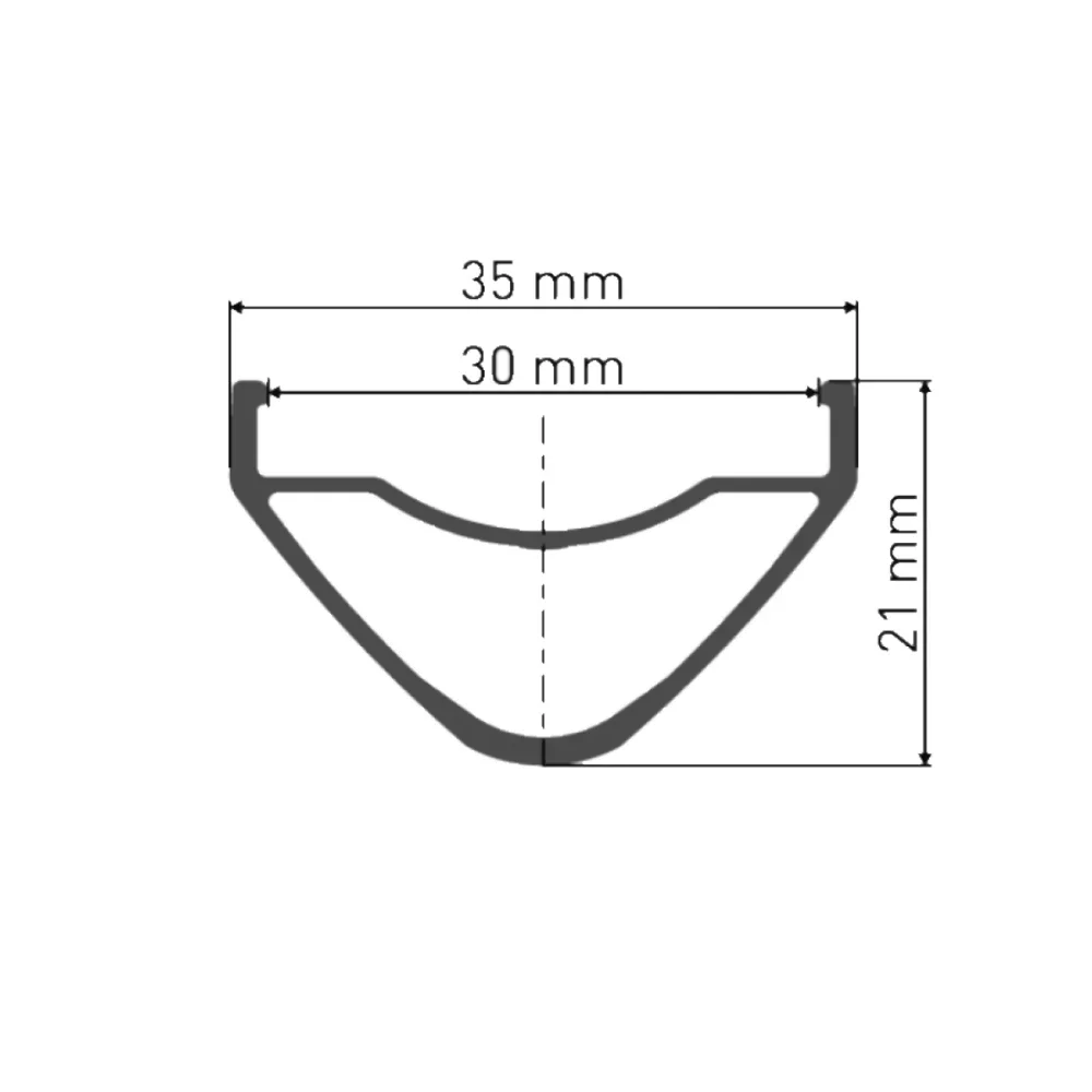 Roue Avant DT SWISS HX 1700 SPLINE 30 mm 29" 15x110 mm Boost – Image 3