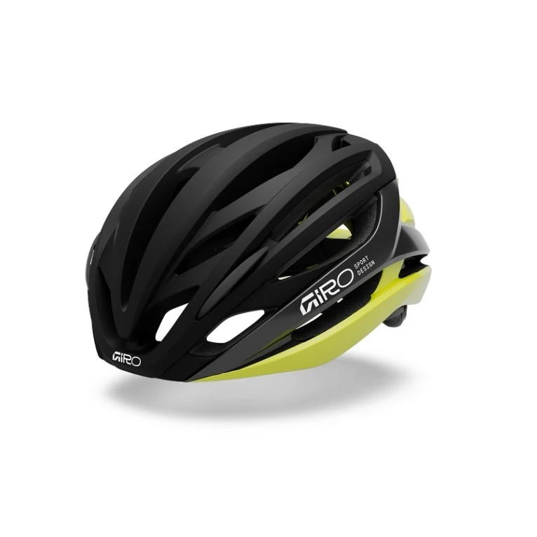 Casque Route GIRO SYNTAX MIPS Noir/Jaune Hi Viz