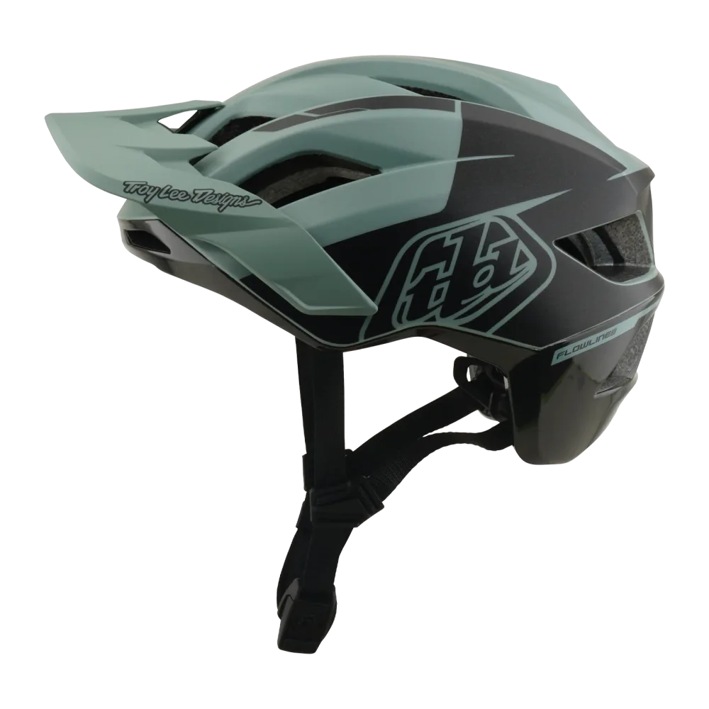 Casque VTT TROY LEE DESIGNS FLOWLINE SE MIPS HYDRO Sage/Charcoal
