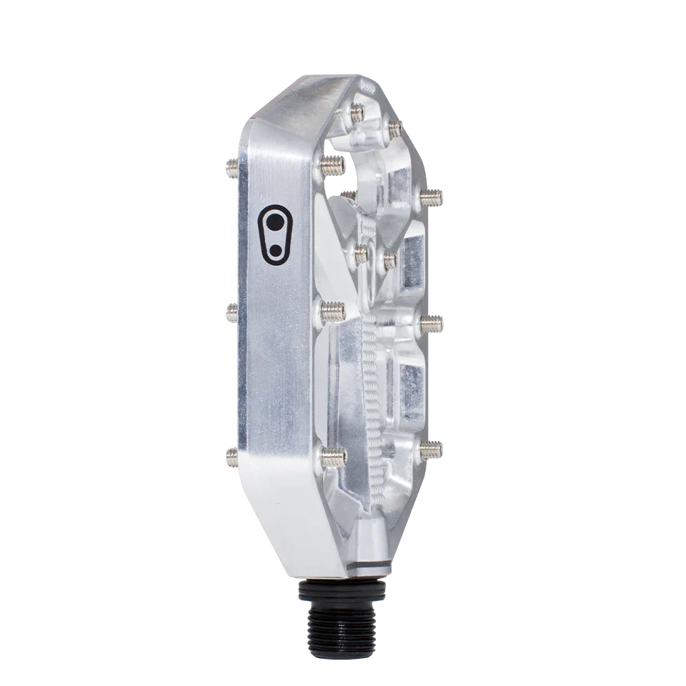 Pédales Plates CRANKBROTHERS STAMP 7 Small Argent – Image 2