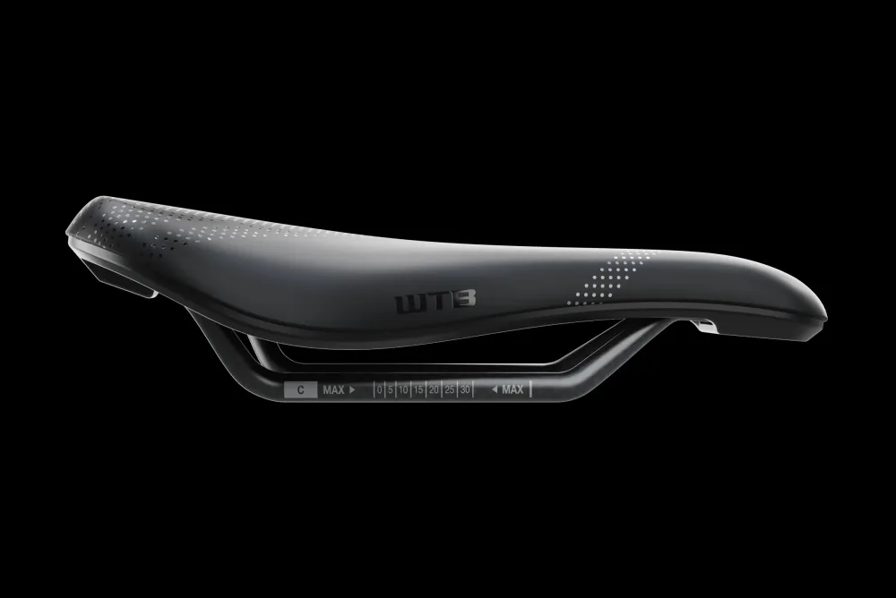 Selle WTB SOLANO SL FUSION Medium 142mm Rails Titane Noir – Image 2
