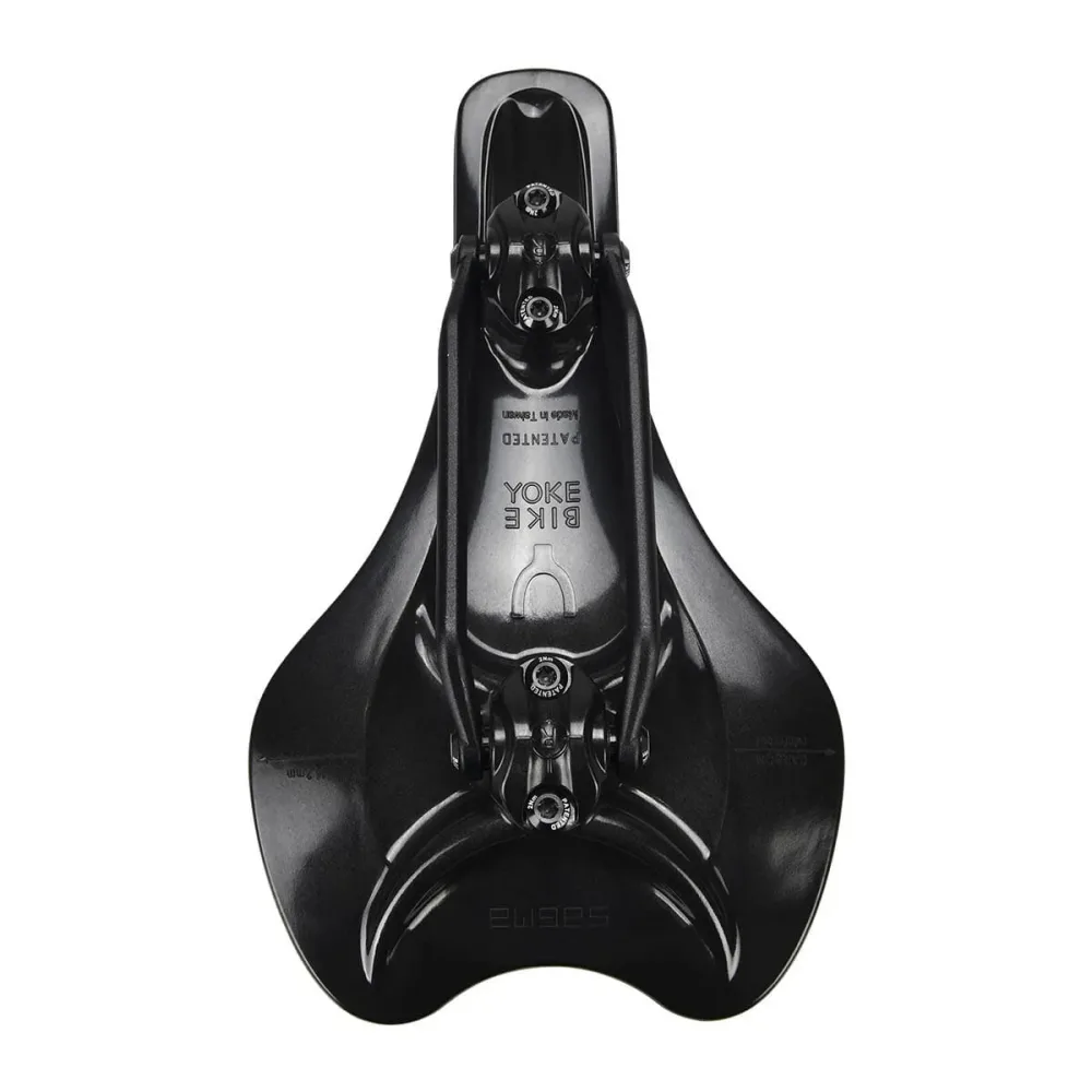 Selle BIKEYOKE SAGMA 130mm Rails Alu Noir – Image 2
