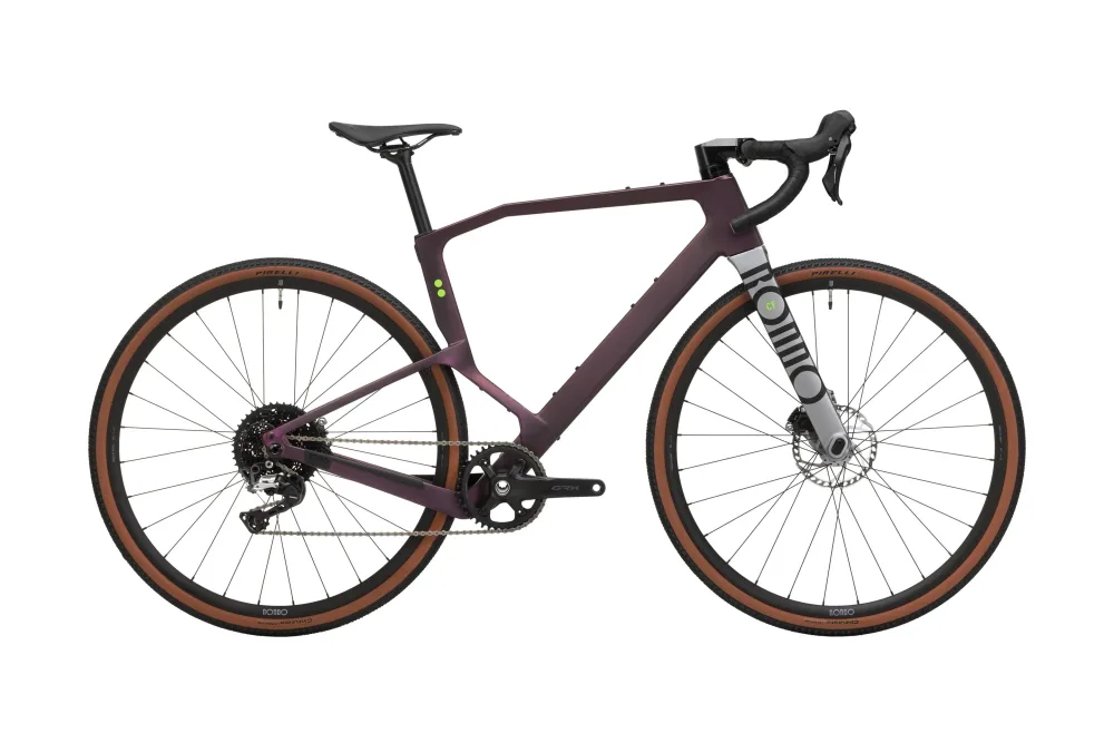 Rondo RUUT CF0 Gen2 AUBERGINE / SILVER SHIMANO GRX RD-RX812