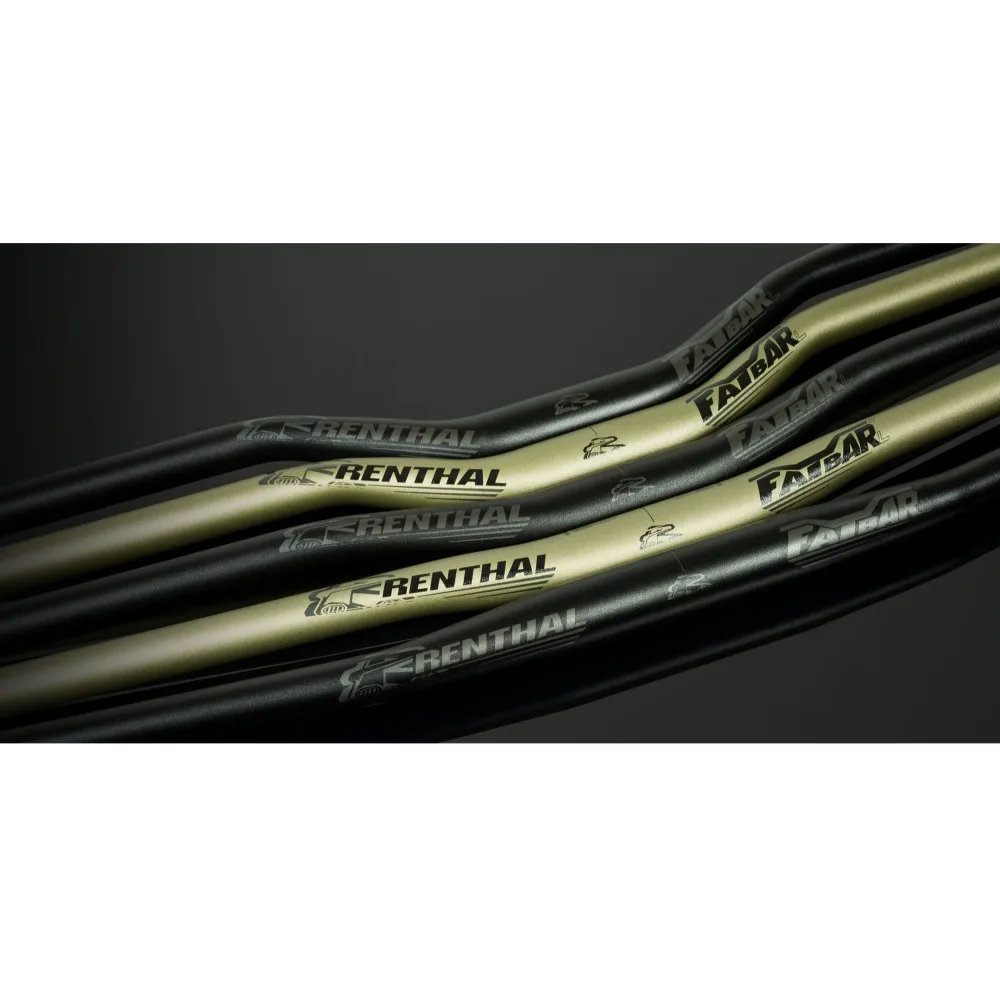 Cintre RENTHAL V3 FATBAR LITE Rise 30mm 760mm Or – Image 2