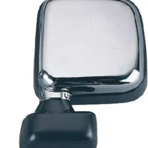Rétroviseur gauche manuel chromée modèle 98>04 pour TOYOTA HILUX PICK-UP de 1998 à 2000, Neuf