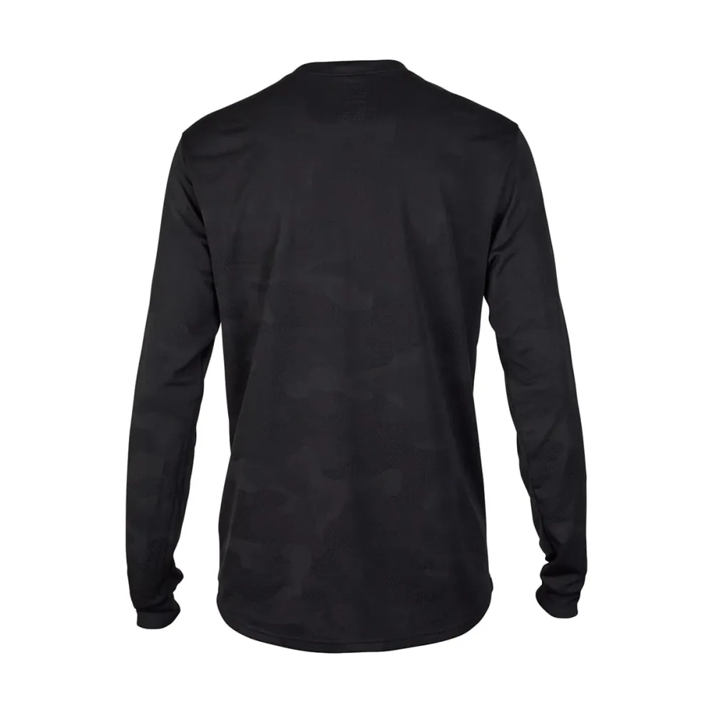 Maillot FOX RANGER TRU DRI Manches Longues Noir – Image 2