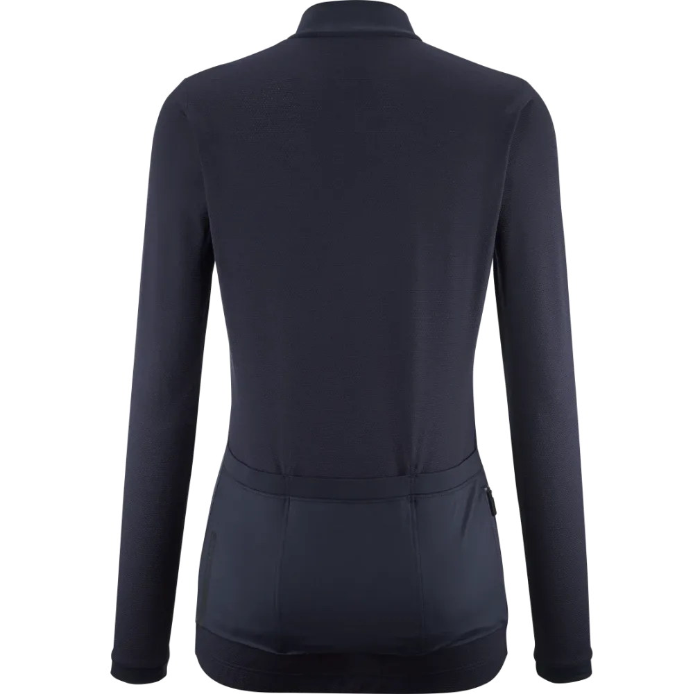 Maillot MAVIC AKSIUM Manches Longues Femme Bleu – Image 2