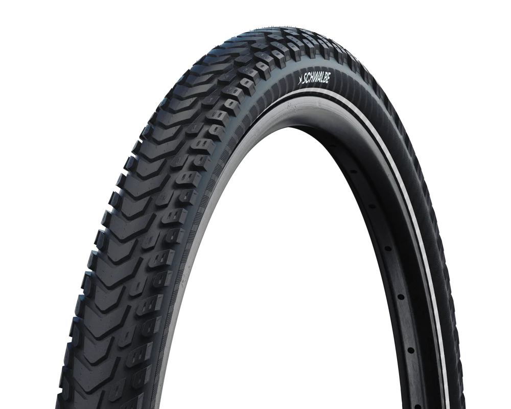 Pneu SCHWALBE MARATHON MONDIAL 700x47 ADDIX V-Guard Reflex TubeType Souple Noir
