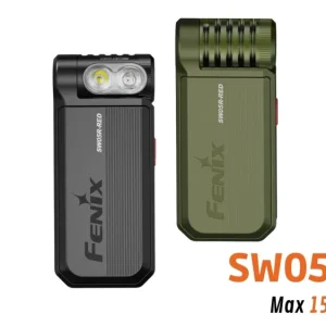 Fenix SW05R-RED – Lampe de poche compact rechargeable – 150 lumens Fenix SW05R-RED – Lampe de poche compact rechargeable – 150 lumens