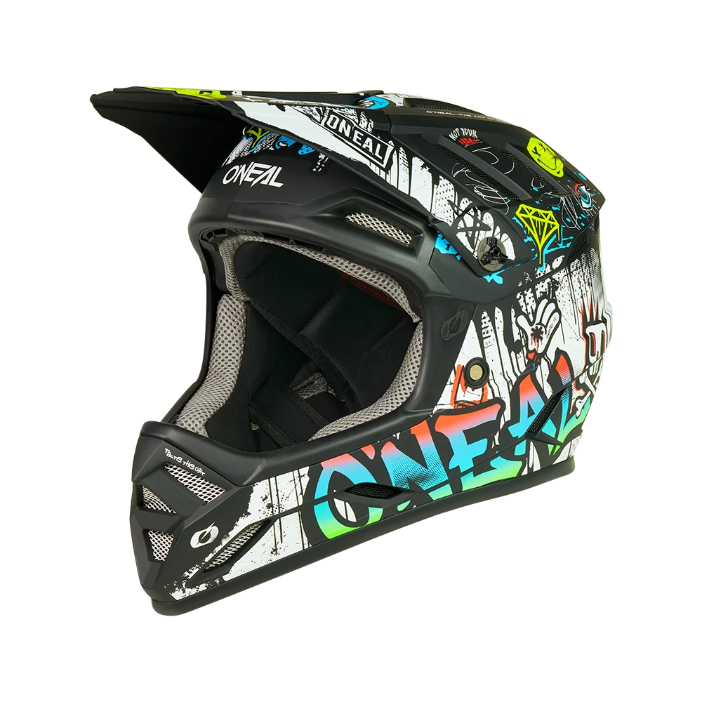 Casque VTT O'NEAL BACKFLIP RANCID Noir/Blanc