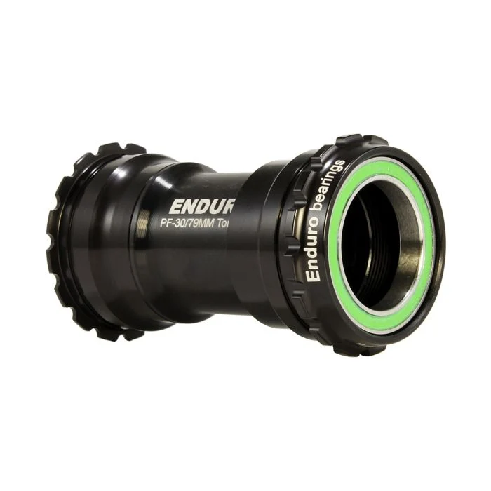 Boitier de pédalier ENDURO BEARINGS TORQTITE BBright Axe 30mm Acier Inoxydable Noir – Image 2