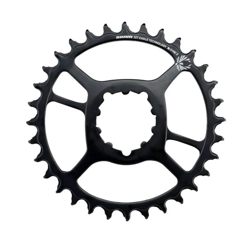 Plateau Mono SRAM EAGLE X-SYNC 2 BOOST 11/12V Direct Mount Offset 3mm Acier Noir