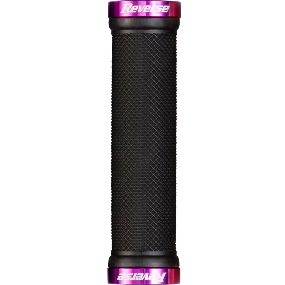 Grips REVERSE COMPONENTS CLASSIC Lock-On Noir/Violet