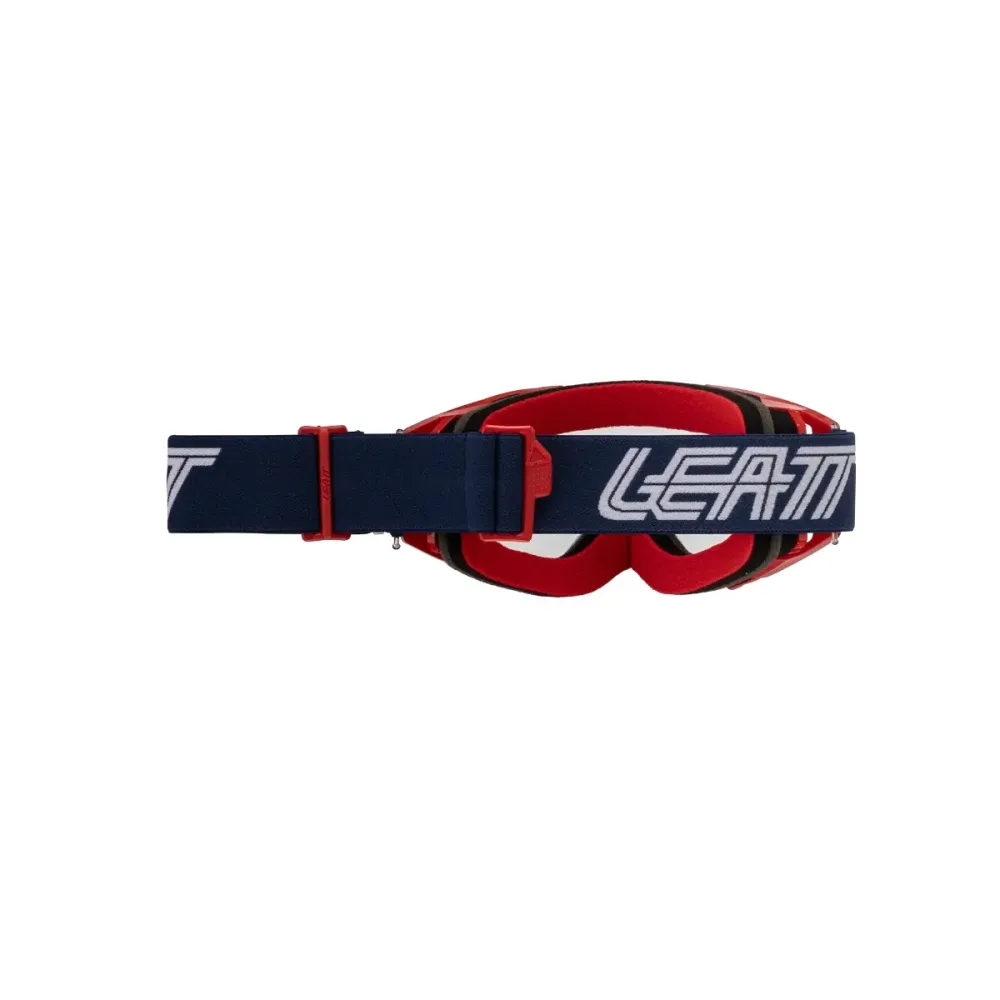 Masque LEATT VIZION 3.5 Rouge/Bleu Écran Transparent – Image 2