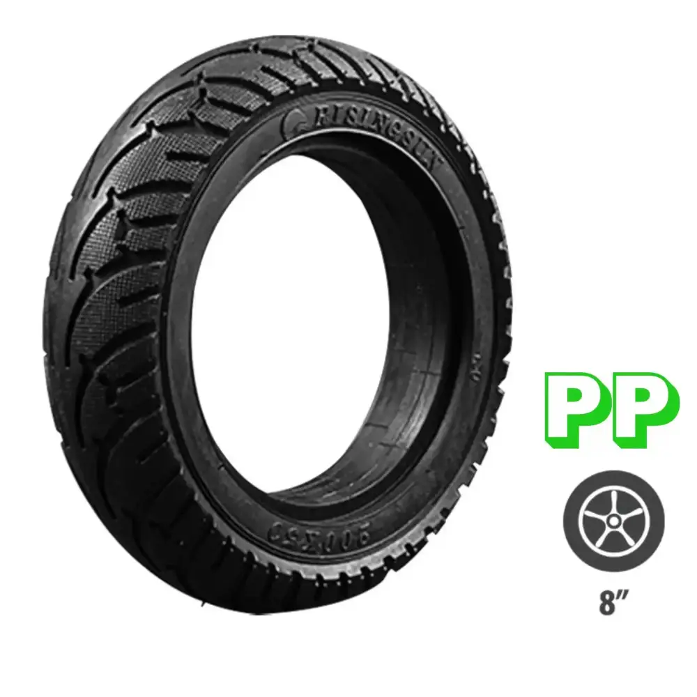 Pneu plein 200x50 Mini 4 Prp (Ar) Etwow (Av)