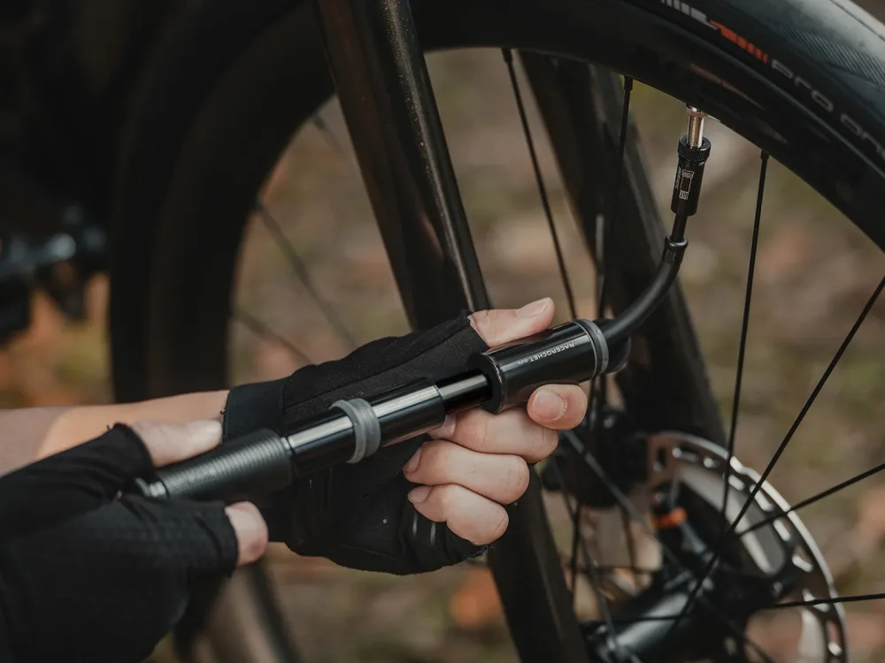 Pompe à Main TOPEAK RACEROCKET Mini Or – Image 3