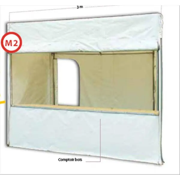 Stand réception 3 x 3 m