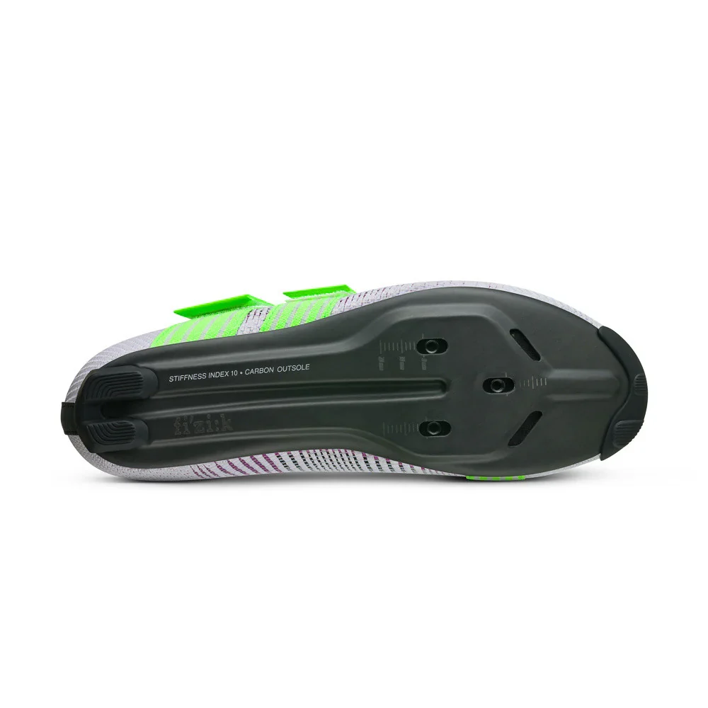 Chaussures Route FIZIK VENTO POWERSTRAP AEROWAVE Violet/Vert – Image 2