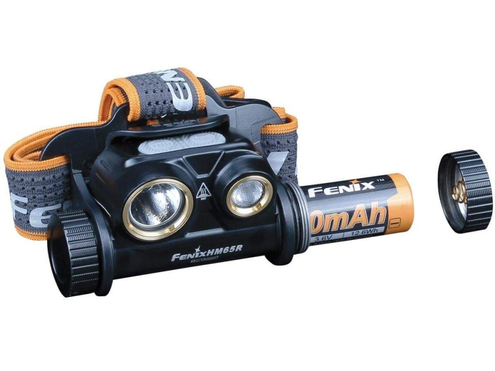 Fenix HM65R - 1400 lumens - Rechargeable USB-C - Double faisceau – Image 2