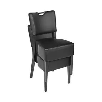 Chaise aluminium et tapissé Verone – Image 3