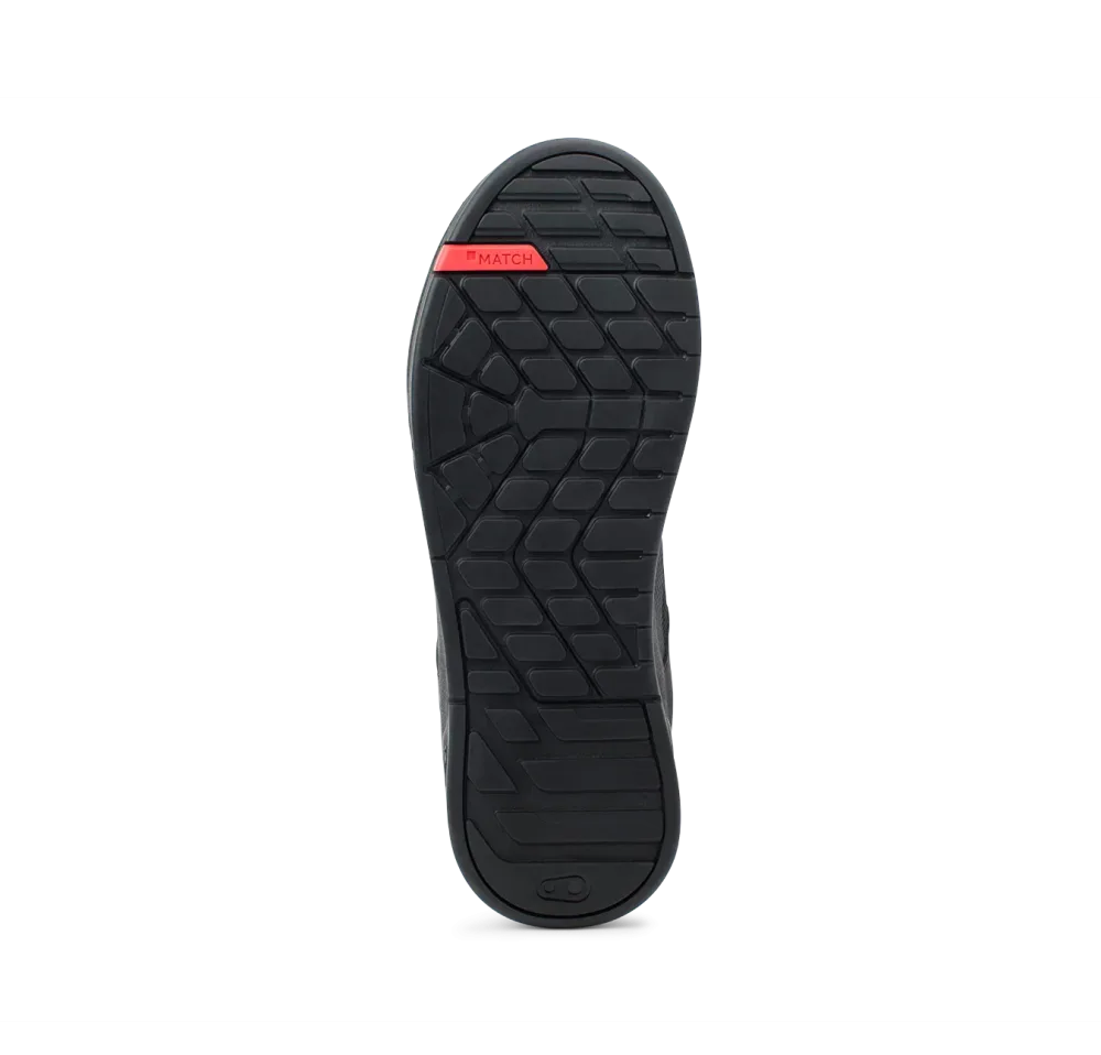 Chaussures VTT CRANKBROTHERS STAMP LACE FLAT Noir/Rouge – Image 2