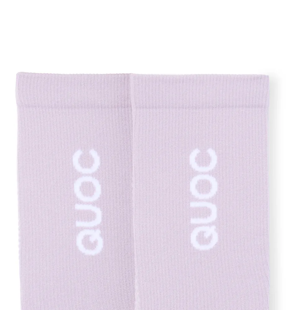 Chaussettes QUOC PERFORMANCE ROAD 2 Lilas – Image 3