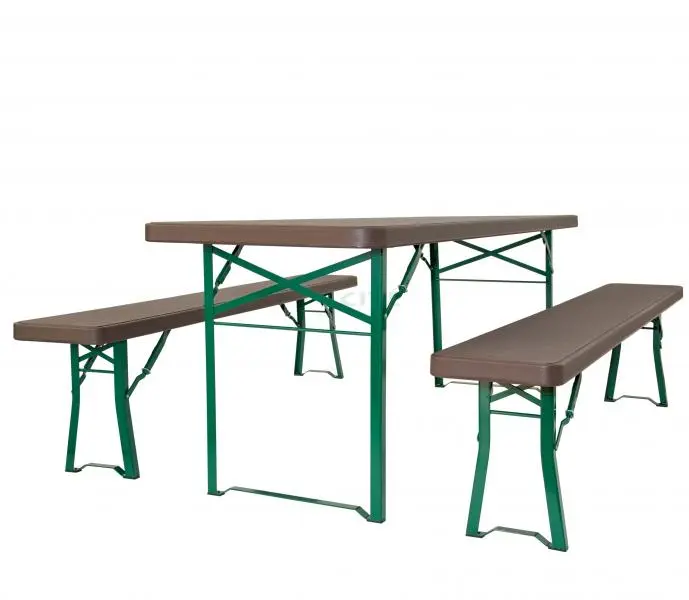 Ensemble table et bancs Munich