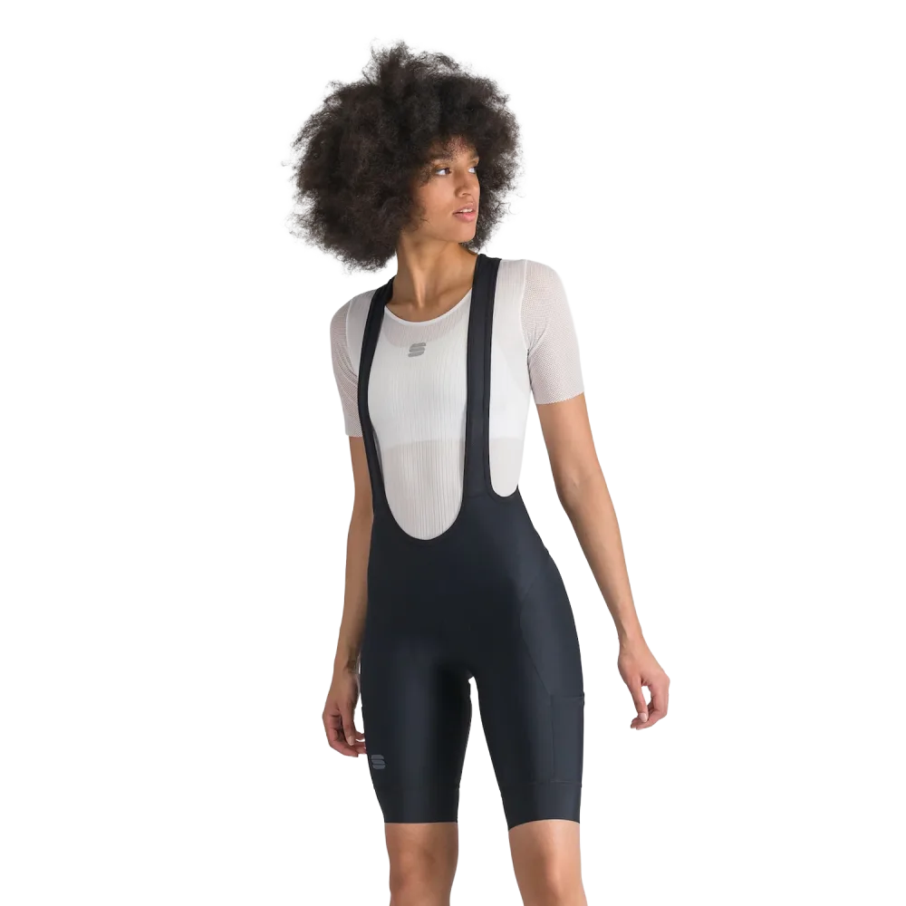 Cuissard Court à Bretelles SPORTFUL GIARA 2 Femme Noir – Image 2