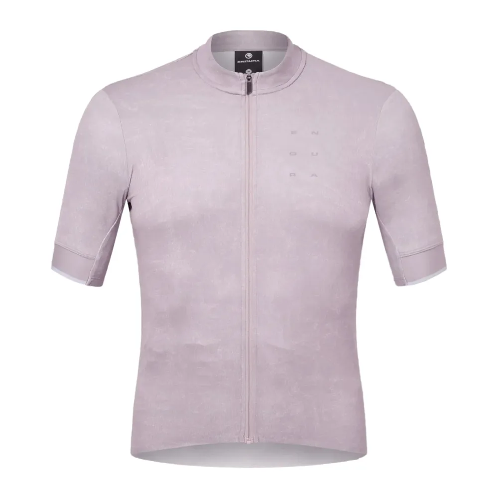 Maillot ENDURA FS260 PRINT Manches Courtes Titanium Rose