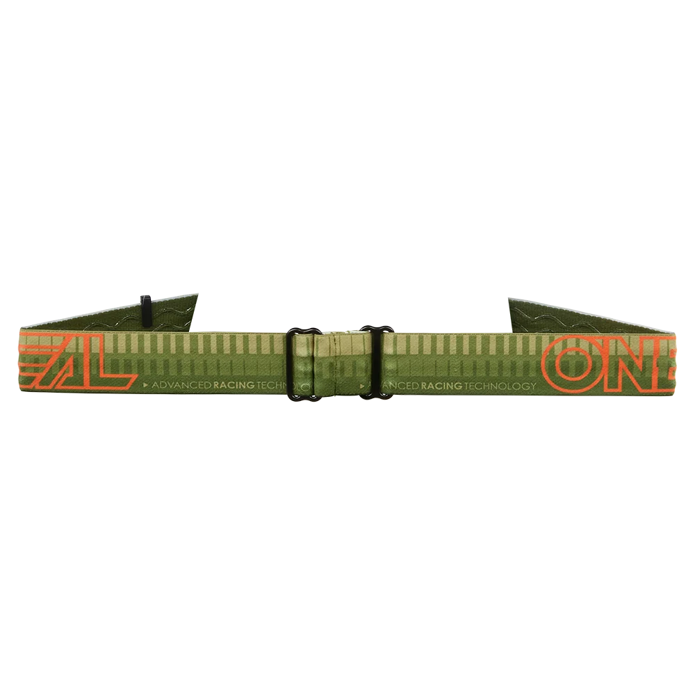 Masque O'NEAL B-10 STRIPED Vert/Orange Écran Clear – Image 2