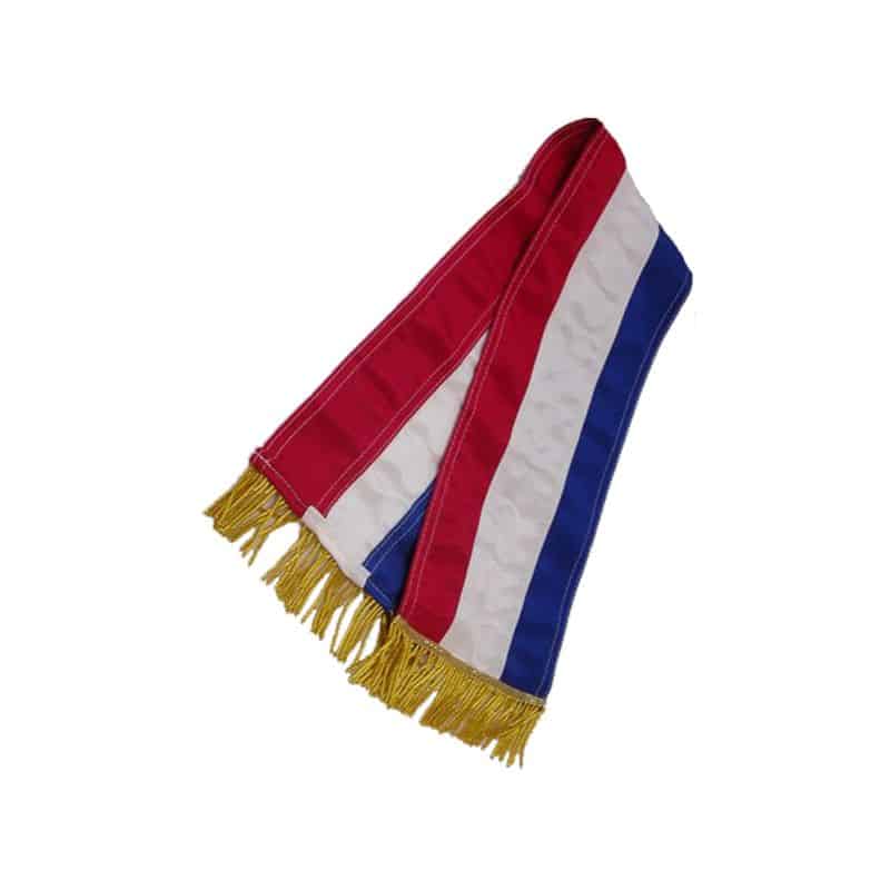 Cravate tricolore simple