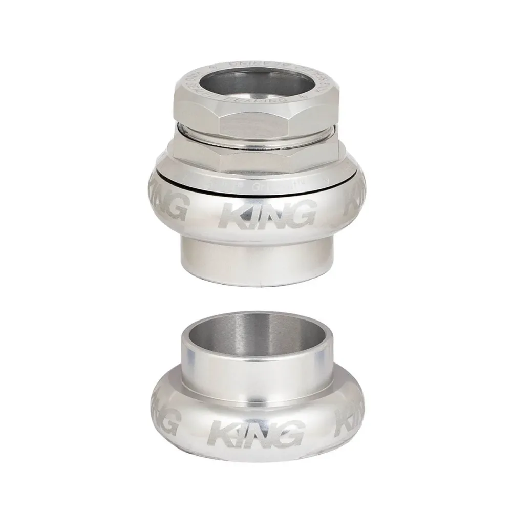 Jeu de Direction Externe CHRIS KING GRIPNUT 1" EC30 Sotto Voce Argent