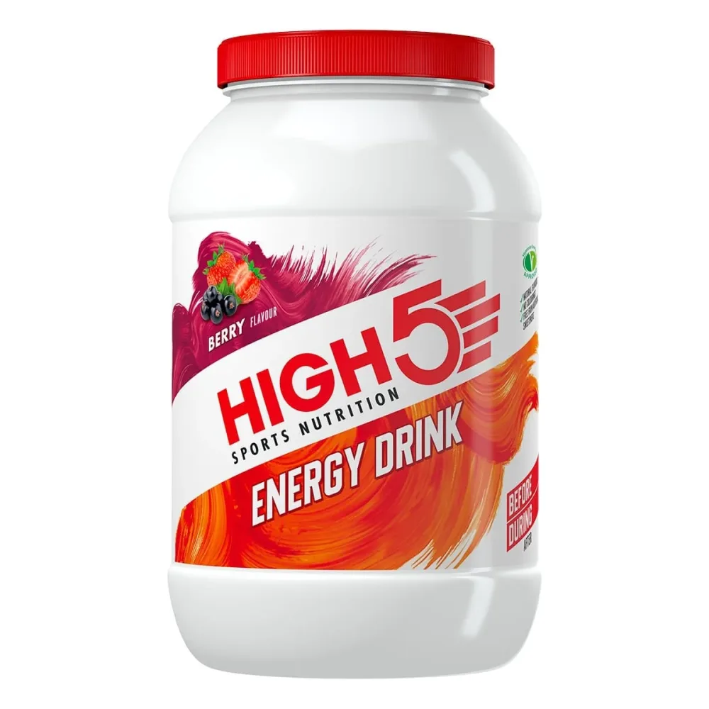 Boisson Énergétique HIGH5 ENERGY DRINK (2.2kg) Fruits rouges Boisson Énergétique HIGH5 ENERGY DRINK (2.2kg) Fruits rouges