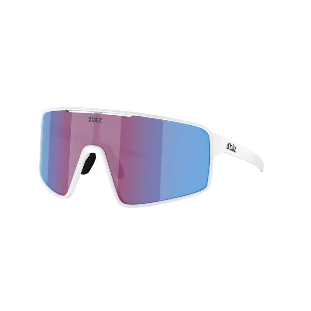Lunettes BLIZ P001 S Blanc Ecran Rose Violet Bleu Iridium
