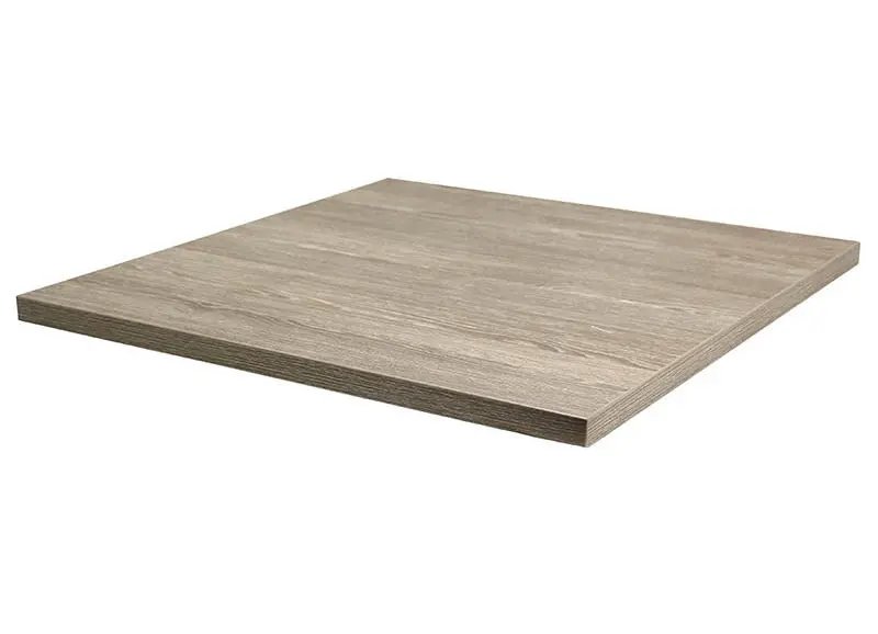 Plateau stratifié chant PVC 60 x 60 cm