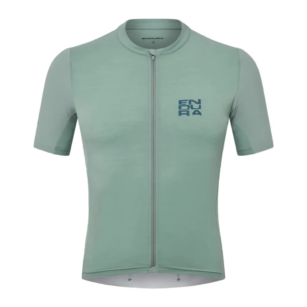 Maillot ENDURA ALLTRACK RIDE Manches Courtes Vert