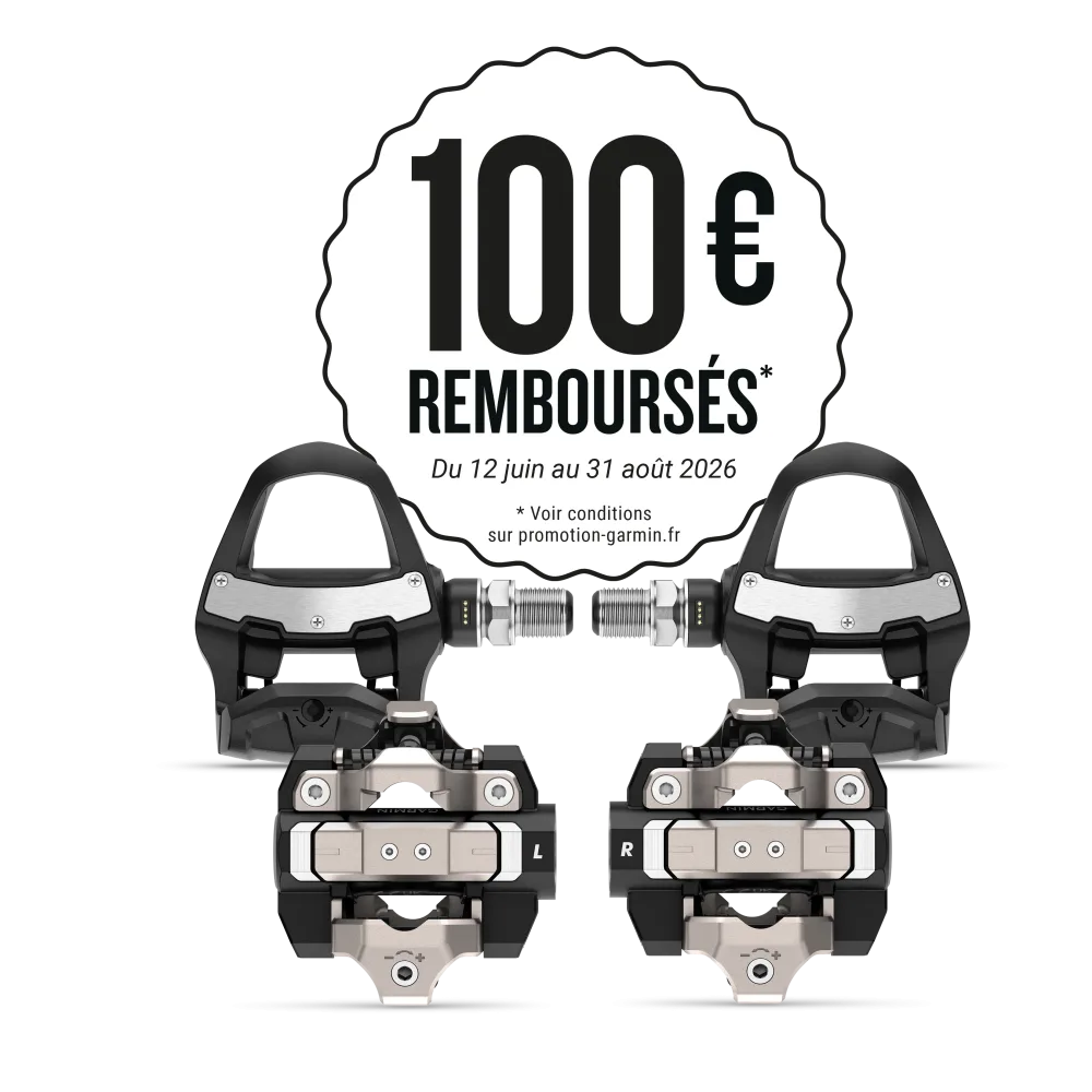 Kit Pédales Capteur de Puissance GARMIN RALLY RK/XC 210